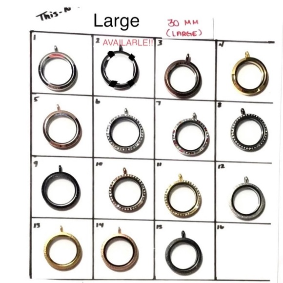 Stainless Waterproof Living Locket Large - Picture 2 of 12